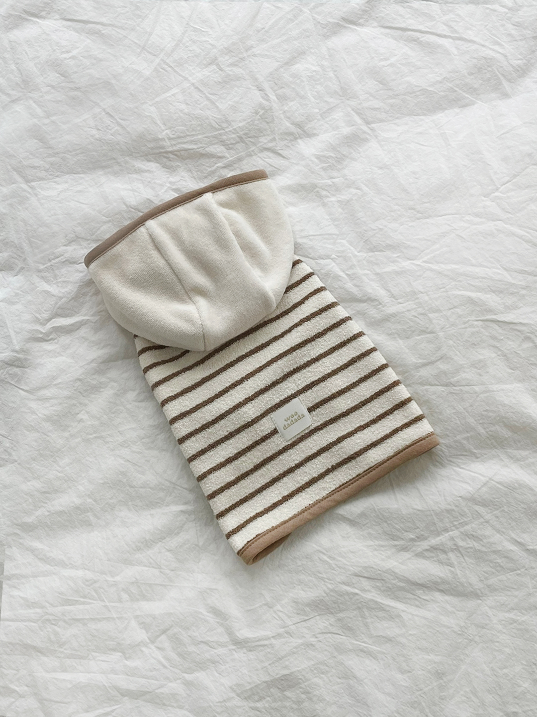 Pet bath towel gown 목욕가운(beige)