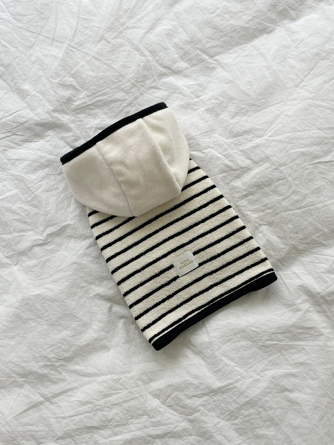 Pet bath towel gown 목욕가운(black)
