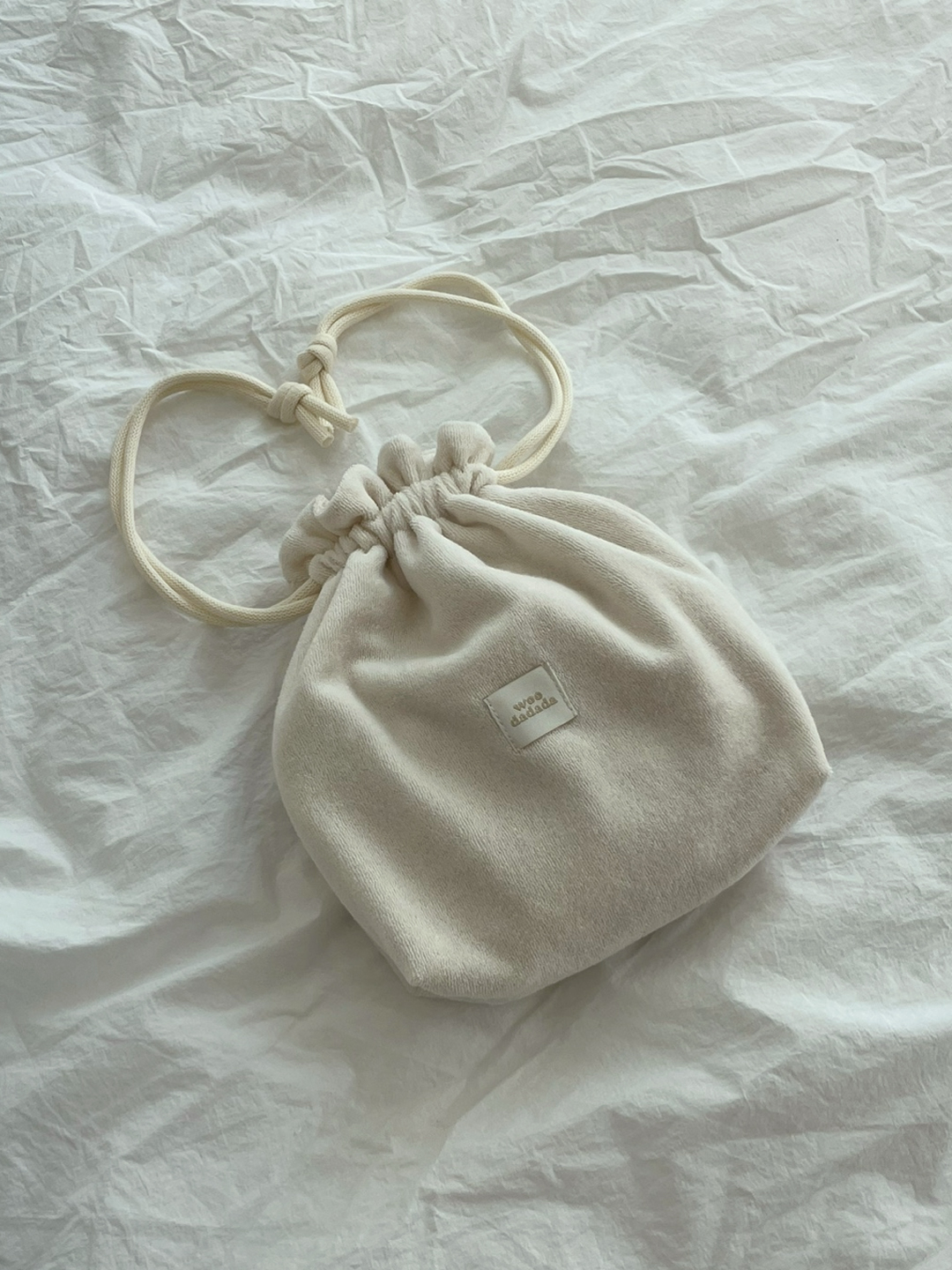 terry pouch (cream) 테리파우치
